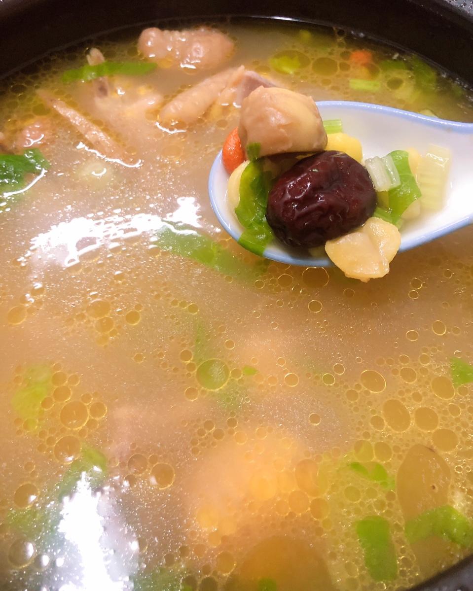 板栗炖鸡