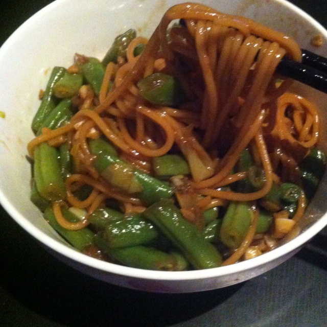 豆角焖面