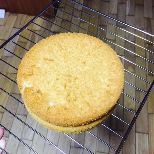 6寸原味戚风蛋糕