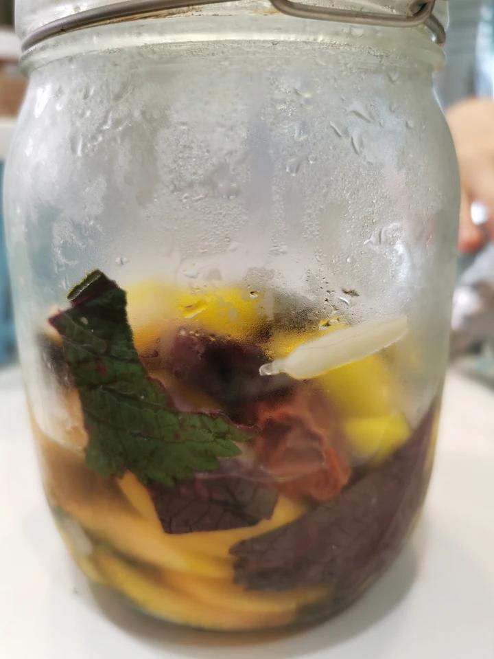 曼食慢语丨紫苏桃子姜