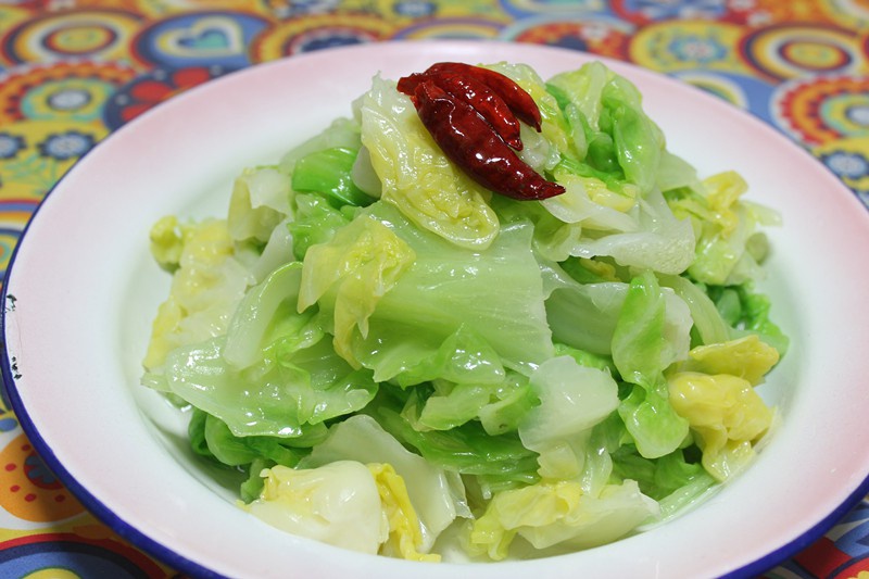 akuma蕾蕾做的凉拌圆白菜