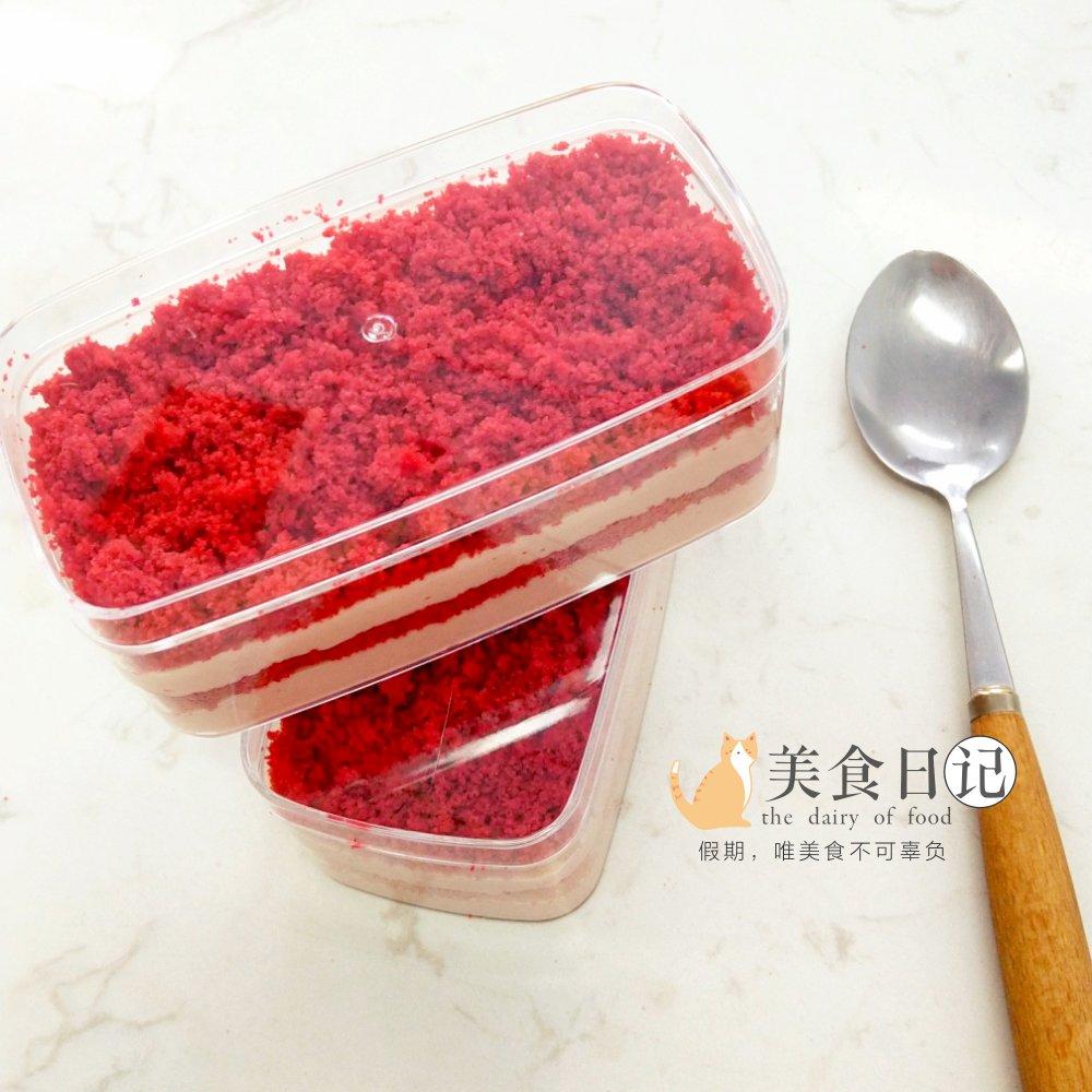 罐子红丝绒蛋糕(红丝绒蛋糕卷)
