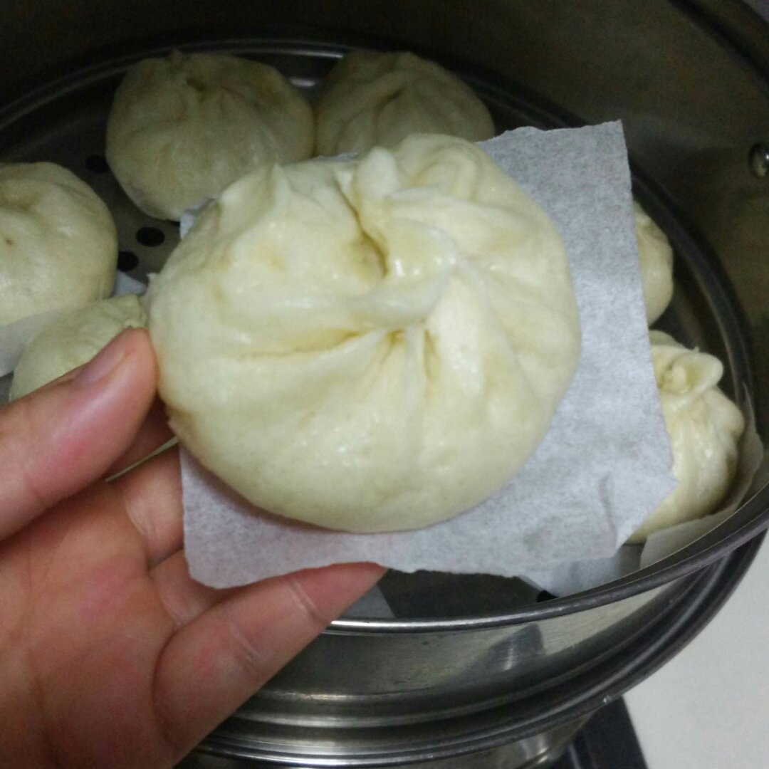 家庭手工肉馅大包子