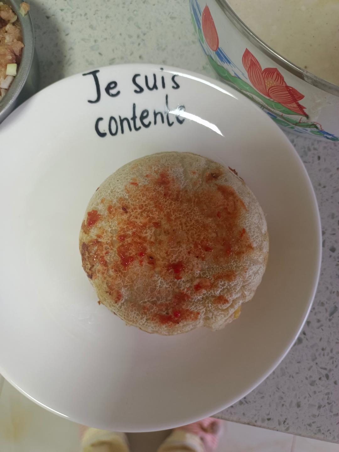 在家也能吃到鸡蛋堡