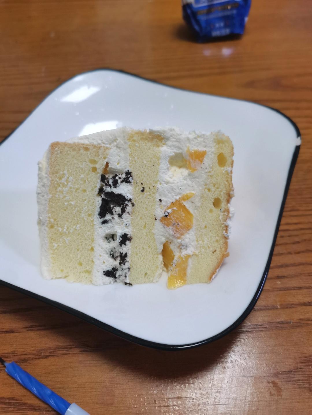 酸奶戚风蛋糕8寸