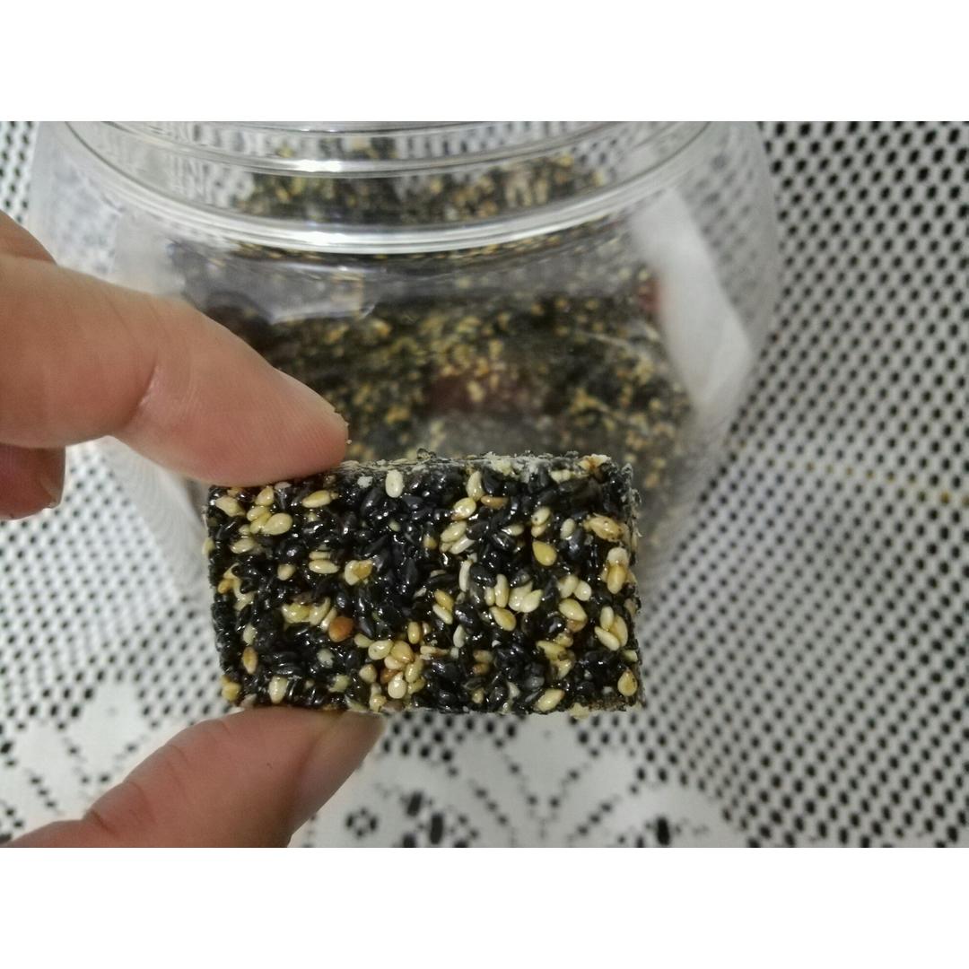 黑芝麻糖