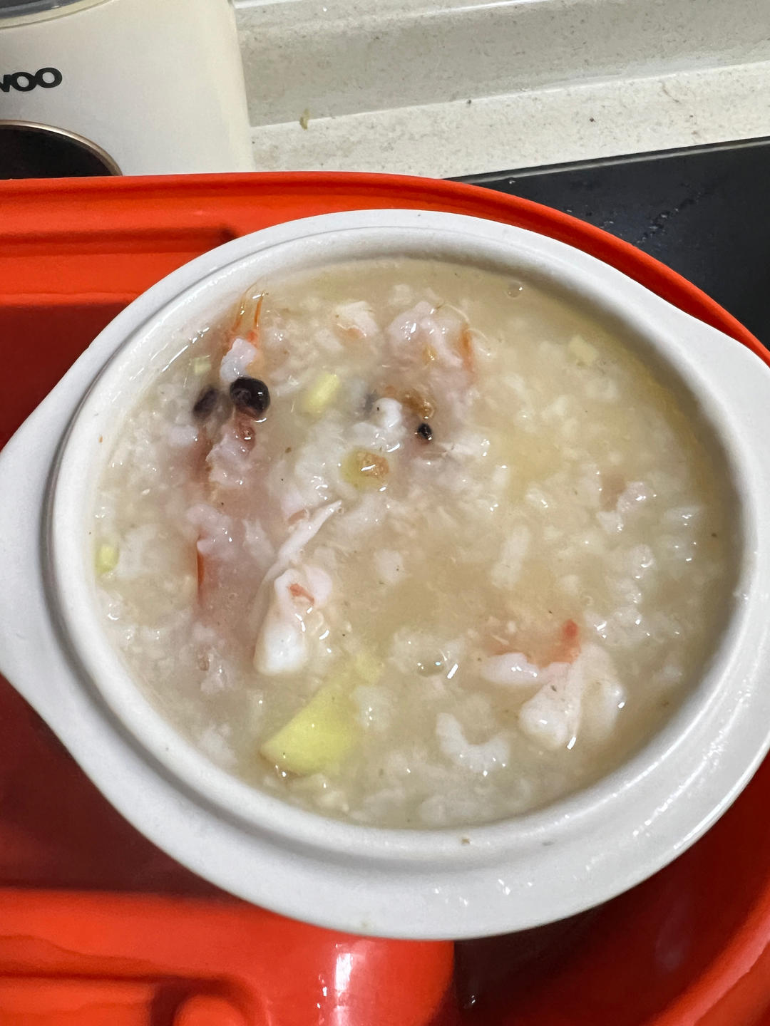 鲜虾粥