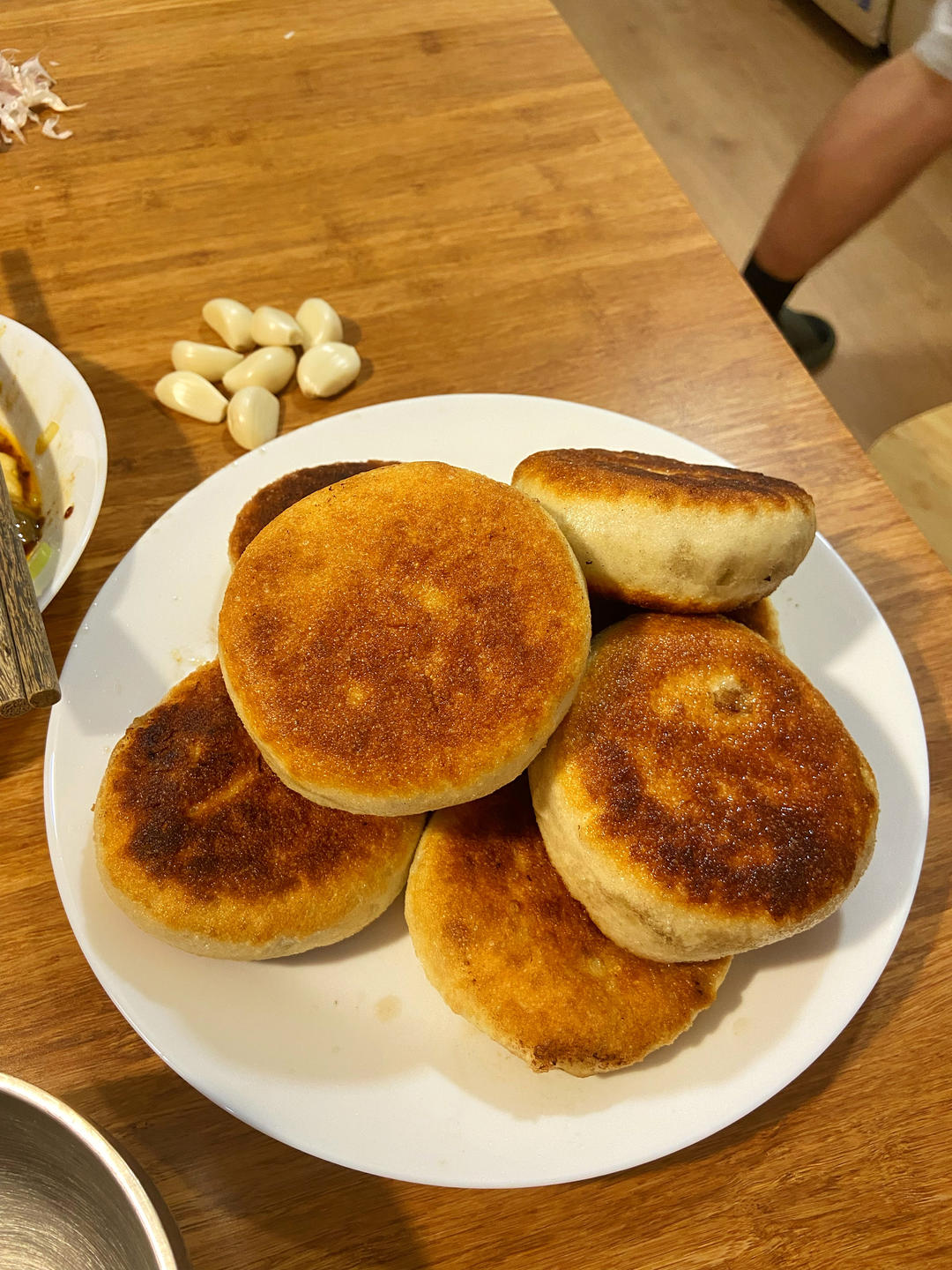 大葱猪肉馅饼（发面）
