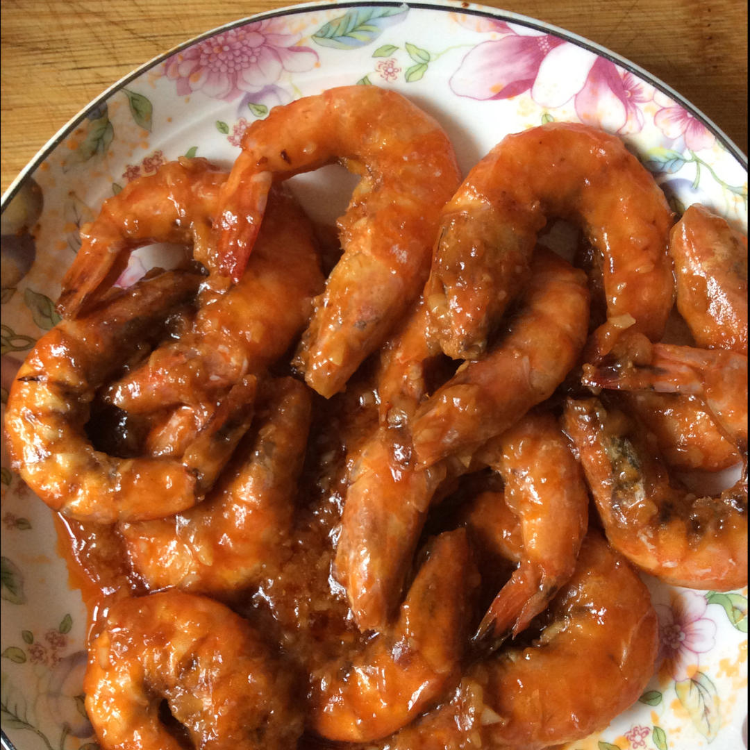 十分钟做好吃的红烧大虾