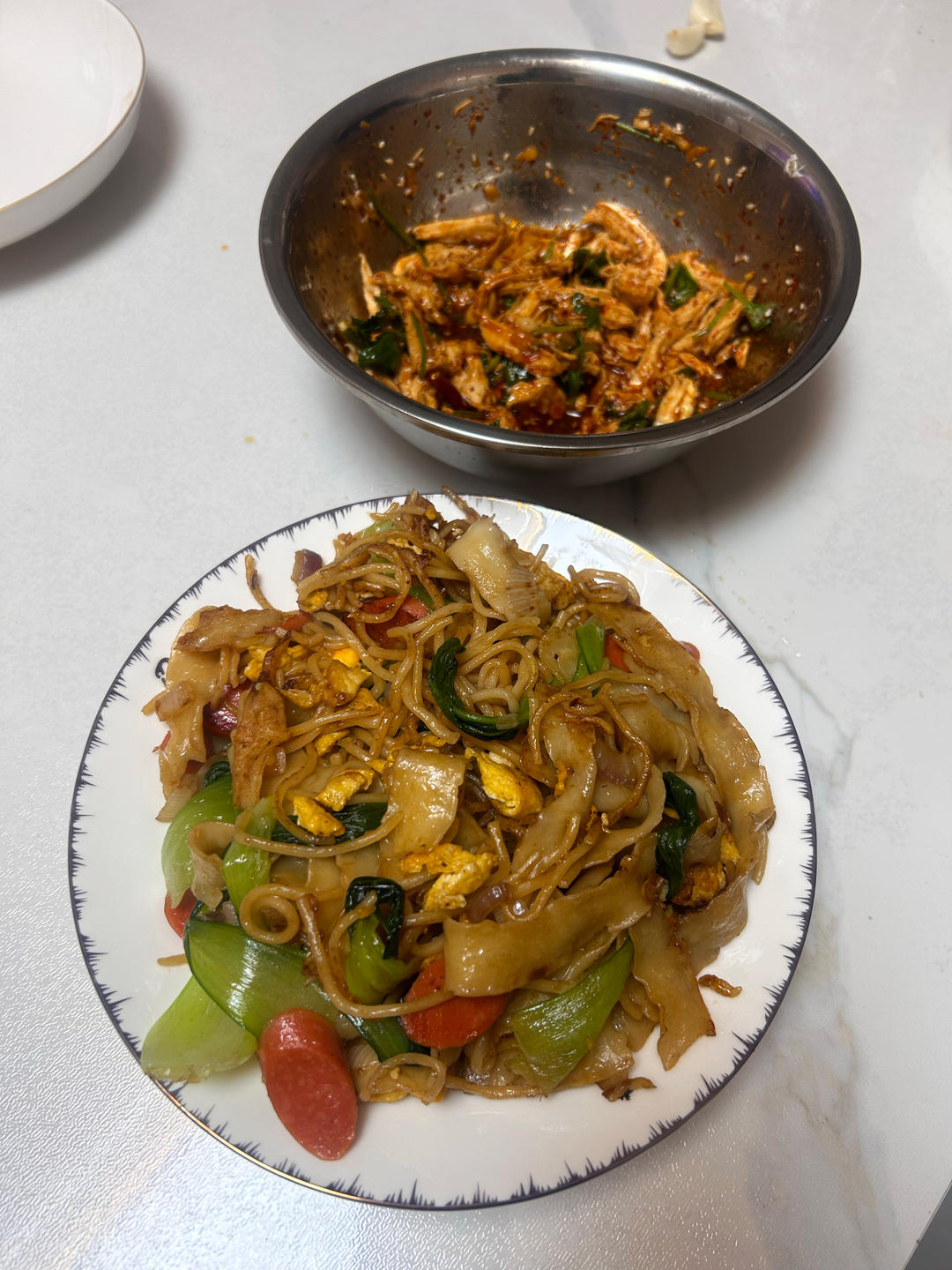 大排档炒面—超简单！