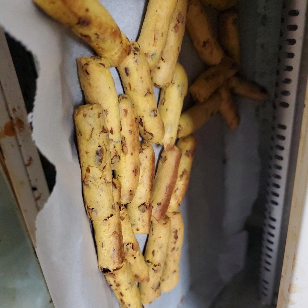 红枣玉米手指饼干