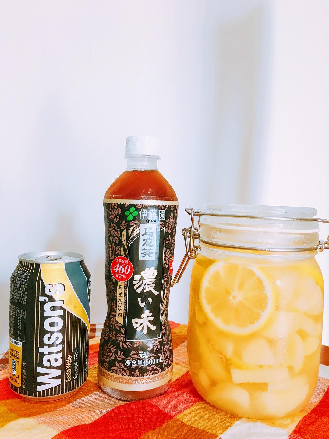 白桃苏打&白桃乌龙苏打的做法