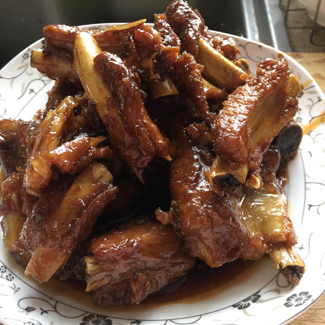 懒人版糖醋排骨