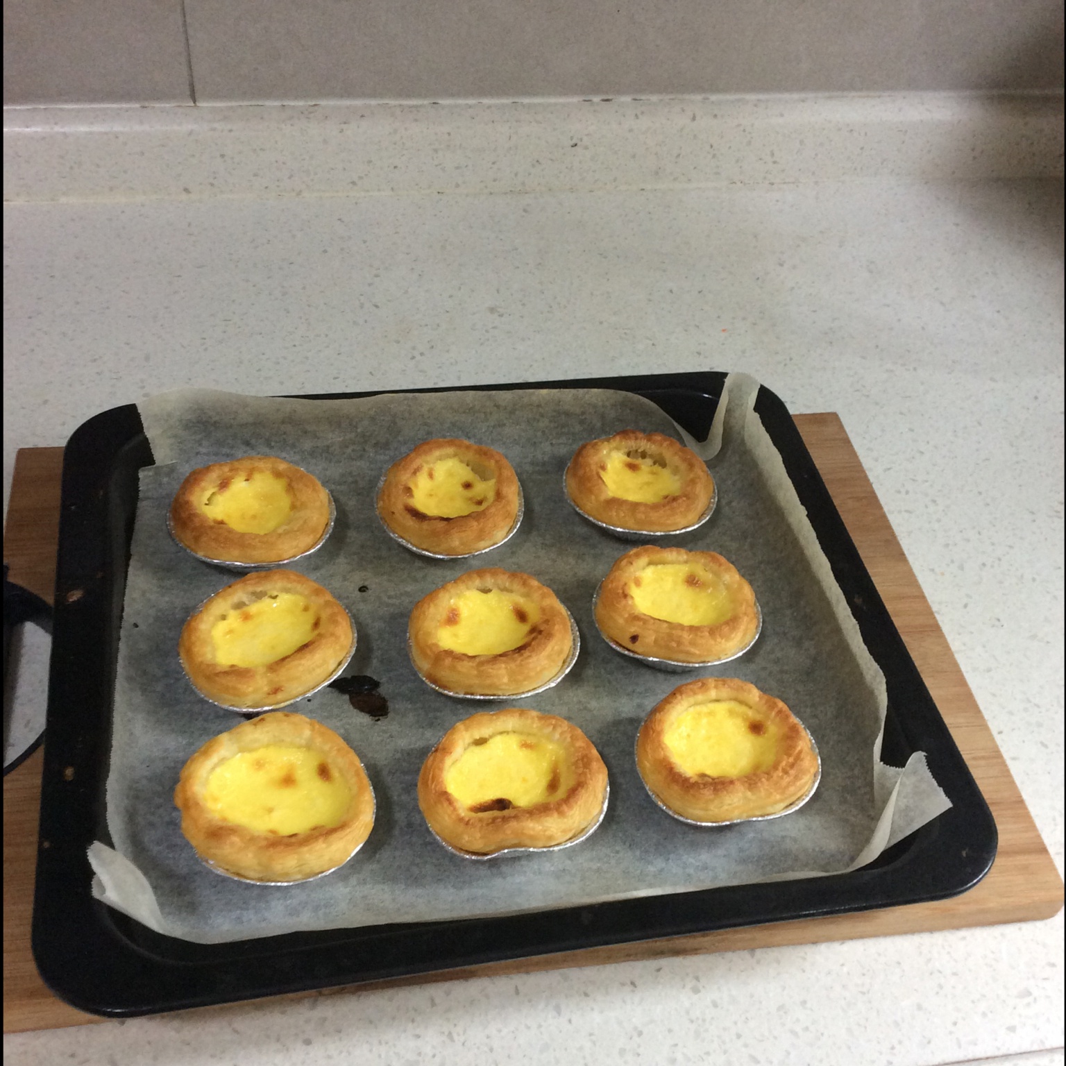 超完美味道超正的蛋挞配方，比KFC的还要嫩还要香~做过最好吃的蛋挞配方