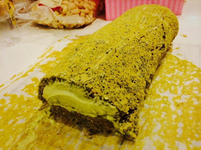 抹茶红豆蛋糕卷（福田淳子版）