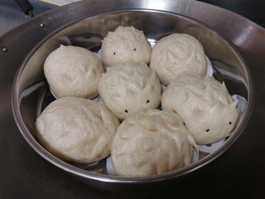 自制无油奶黄包