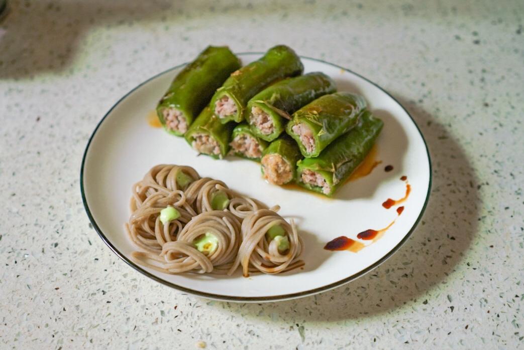 青椒镶肉