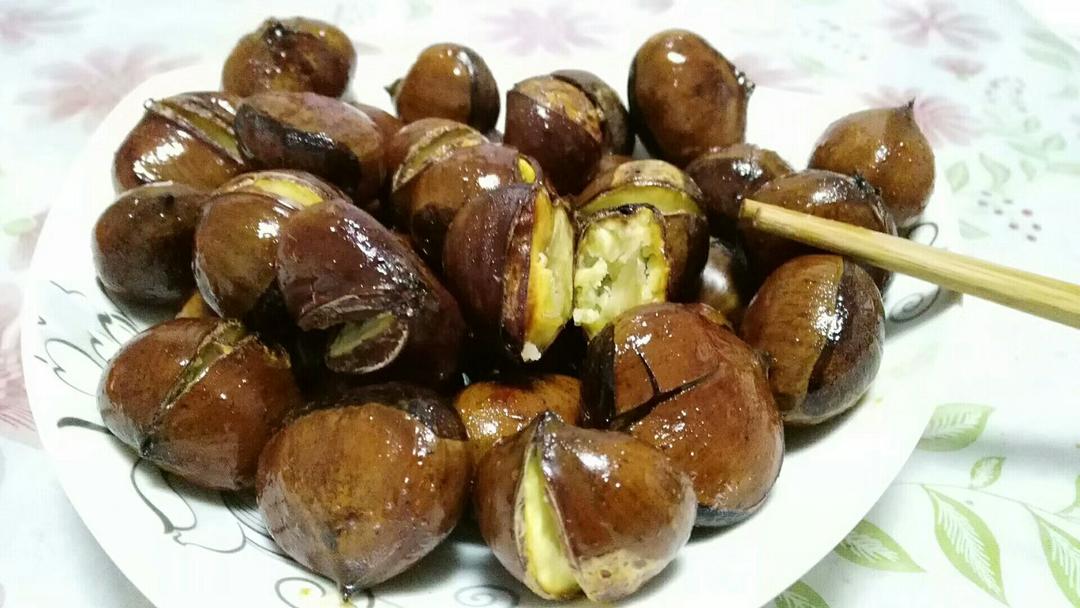 糖炒栗子微波炉版