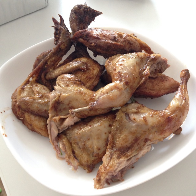 【曼食慢语】椒盐烤鹌鹑