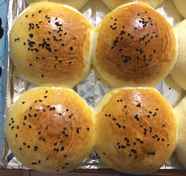 鲜奶油小餐包（一次发酵）