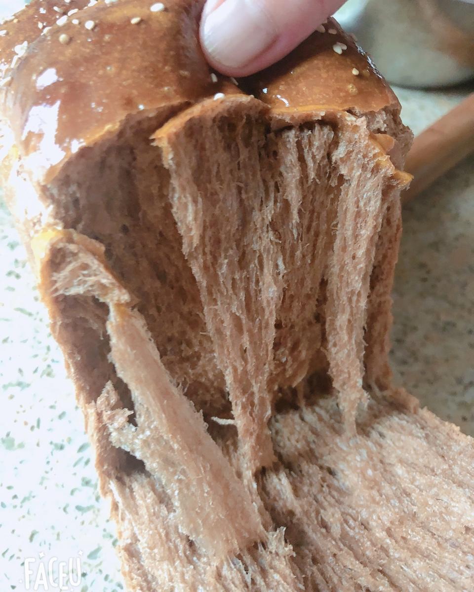 奶油巧克力吐司