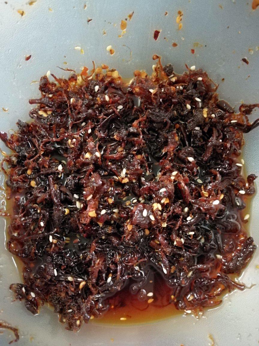 手丝撕麻辣牛肉丝