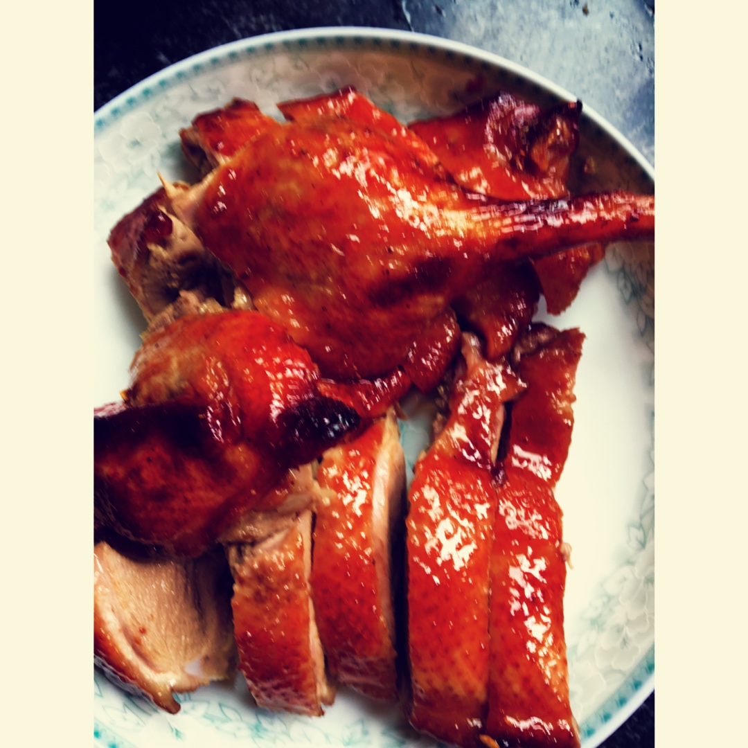 胖可乐妈咪做的蜜汁烤鸭