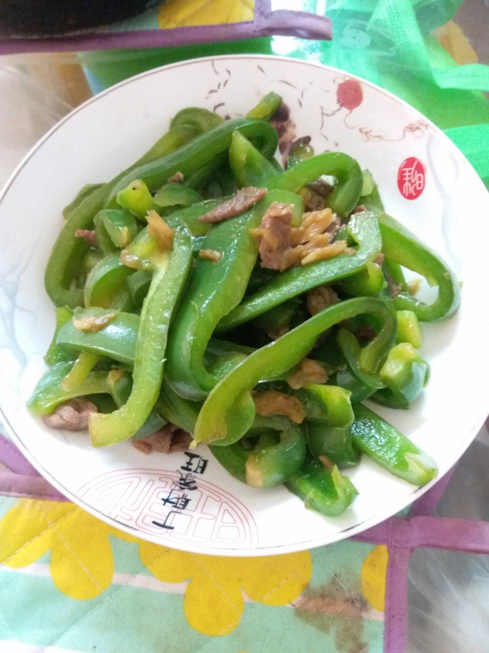 爆炒青椒炒肉