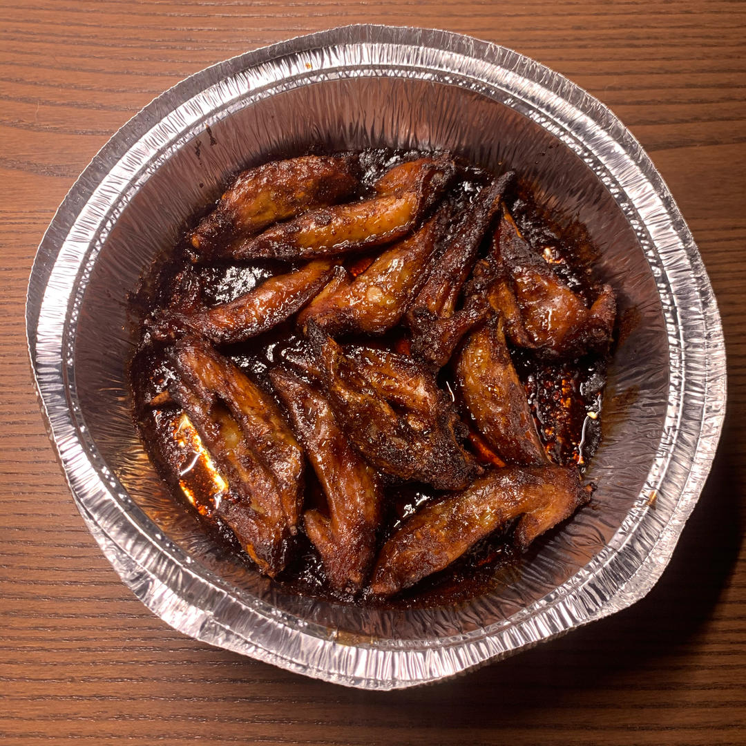 追剧下酒小零食！鸡翅尖！空气炸锅版（不放一滴油）