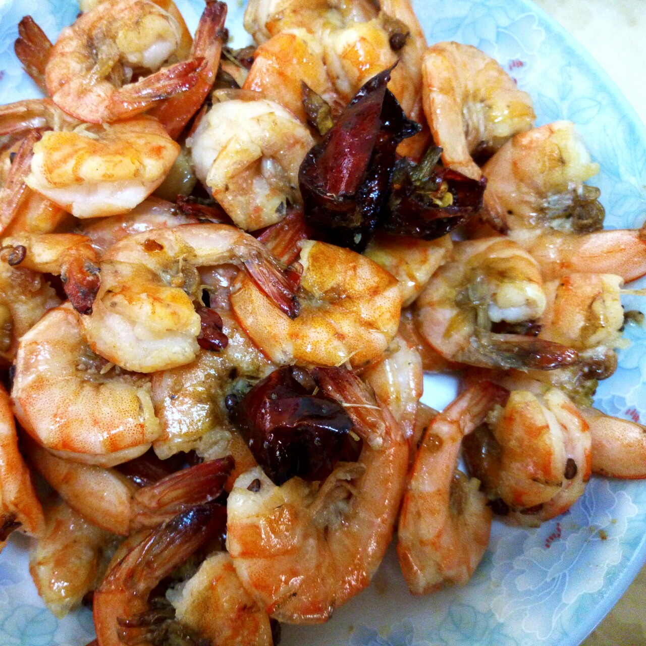 能瞬间引爆味蕾的【香辣干锅虾】