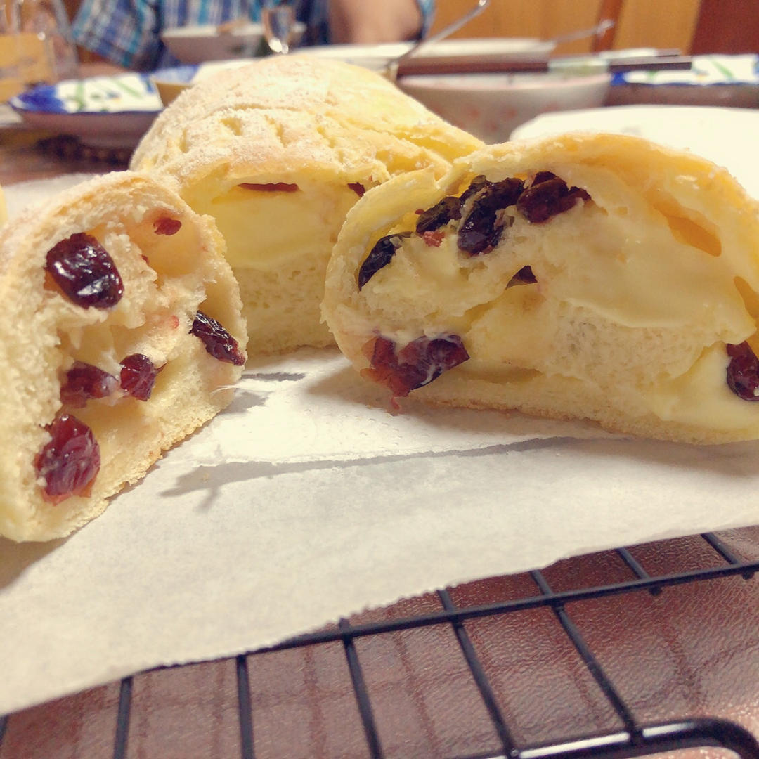 蔓越莓奶酪软欧（纯高筋粉）