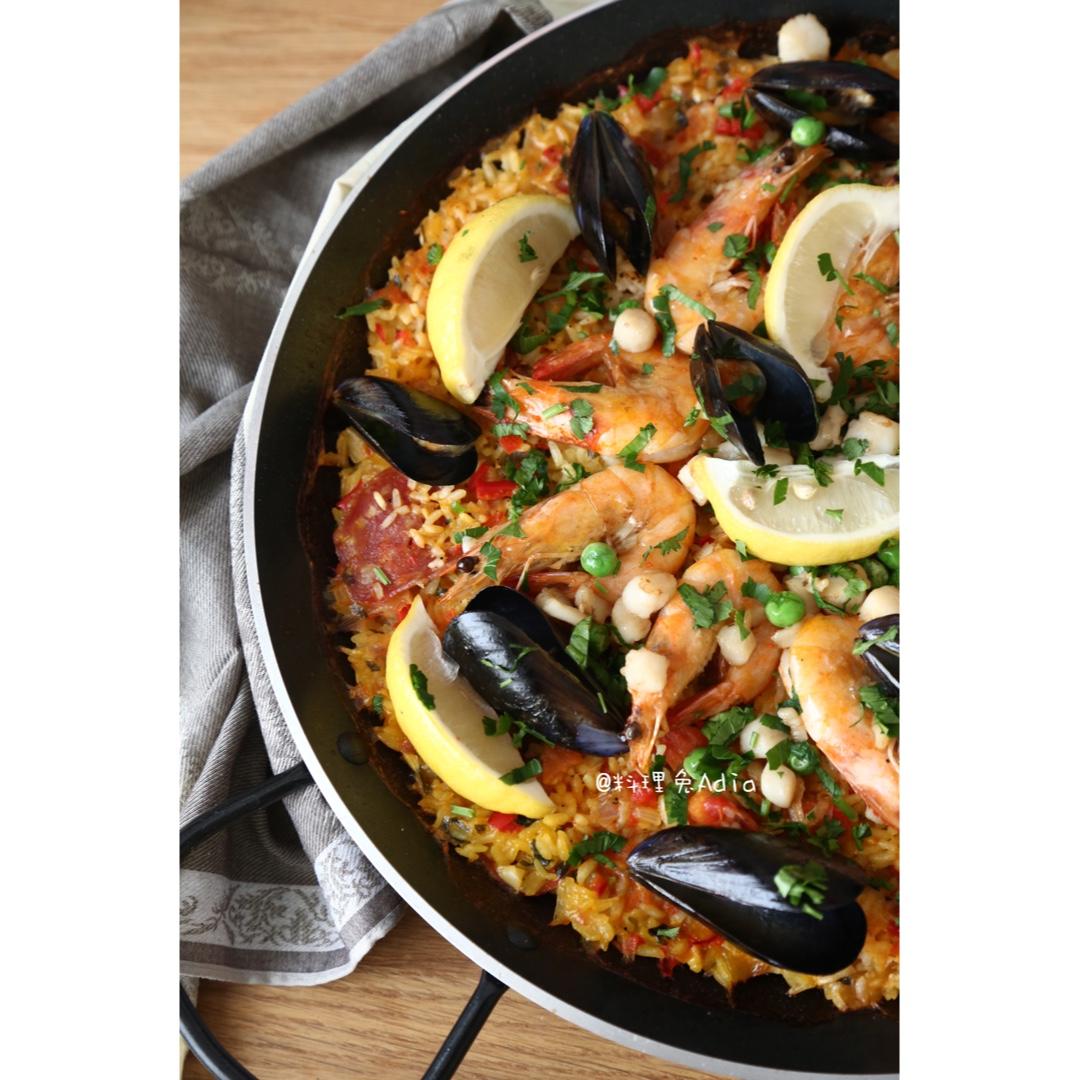 正宗paella 西班牙海鲜饭