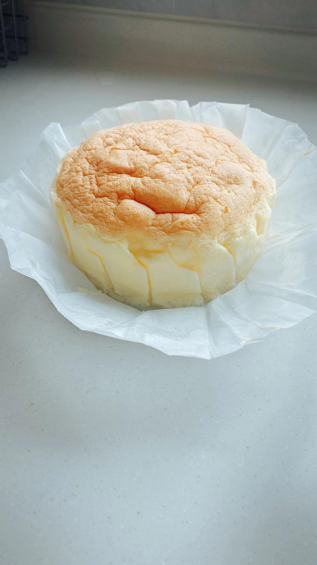 超级美味的6寸古早蛋糕（四蛋法）