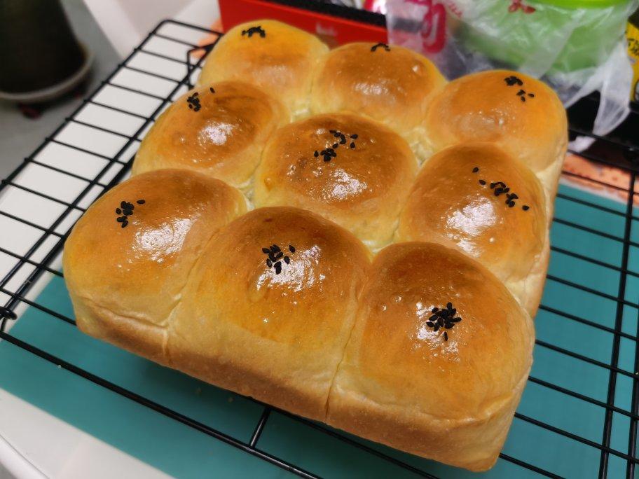 椰蓉餐包（一次发酵，玉米油版，或黄油）