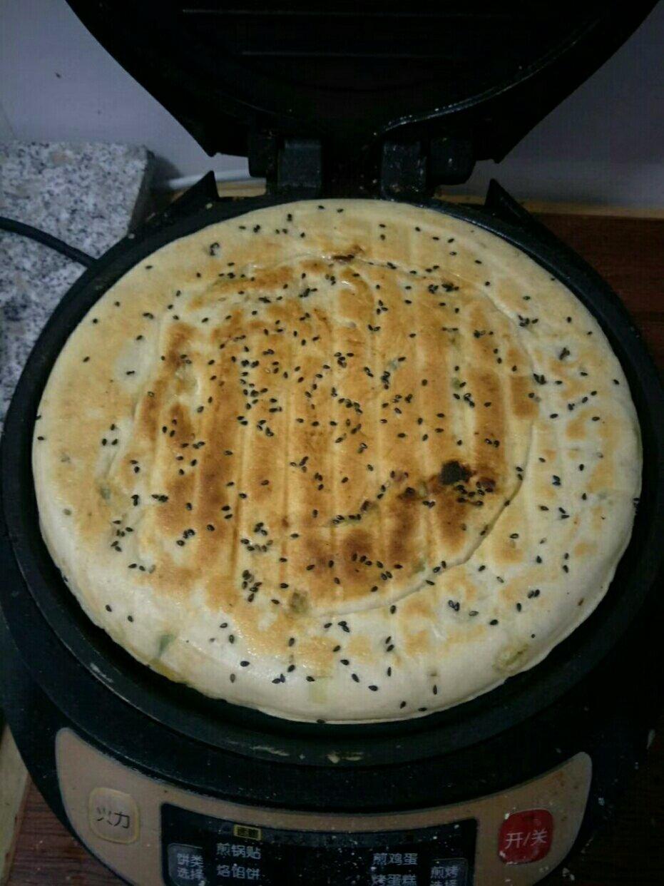 发面葱油饼