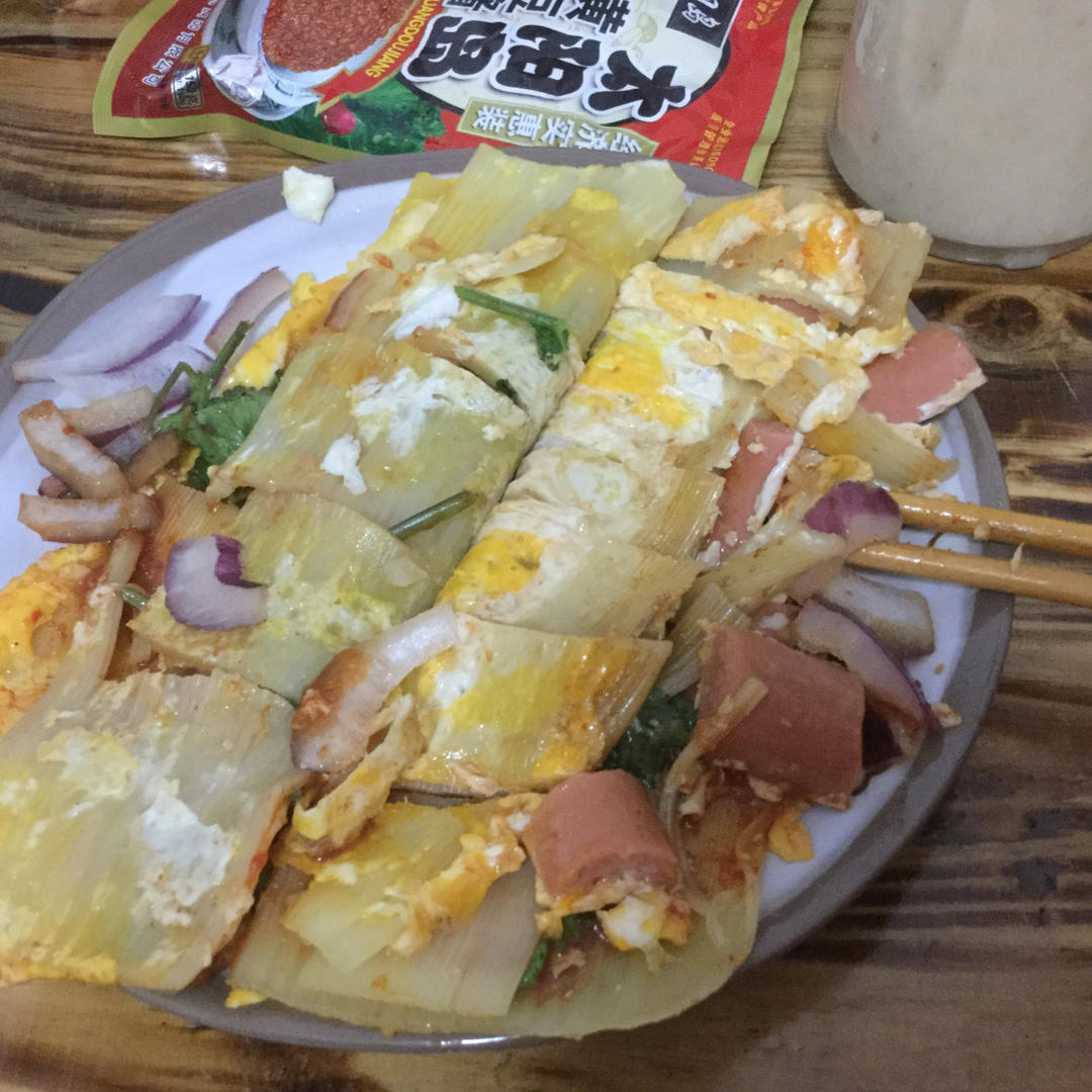 东北烤冷面
