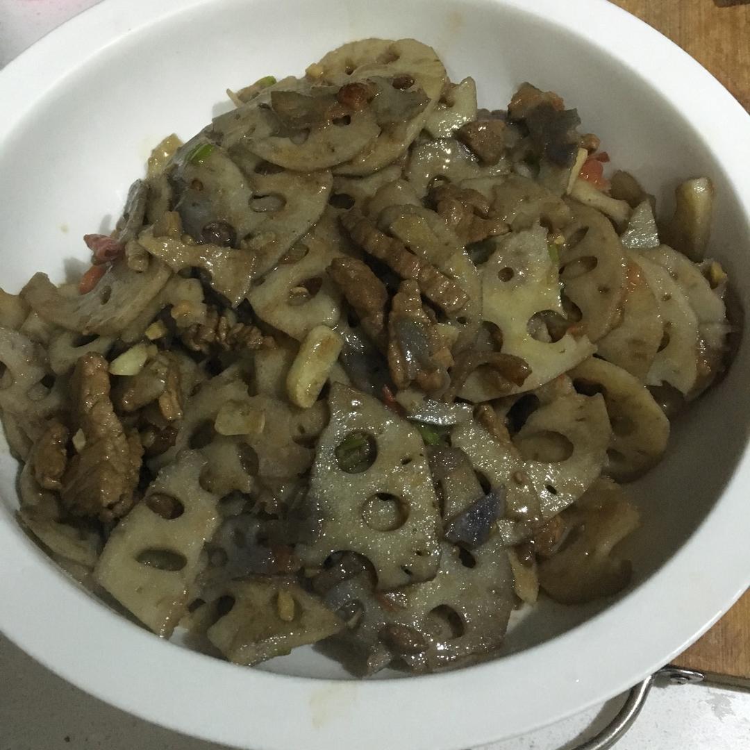 莲藕炒肉