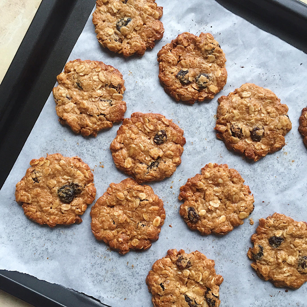 芝麻酱燕麦曲奇（无麸质）
