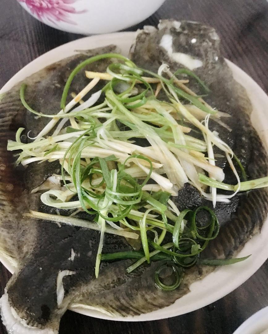 清蒸多宝鱼
