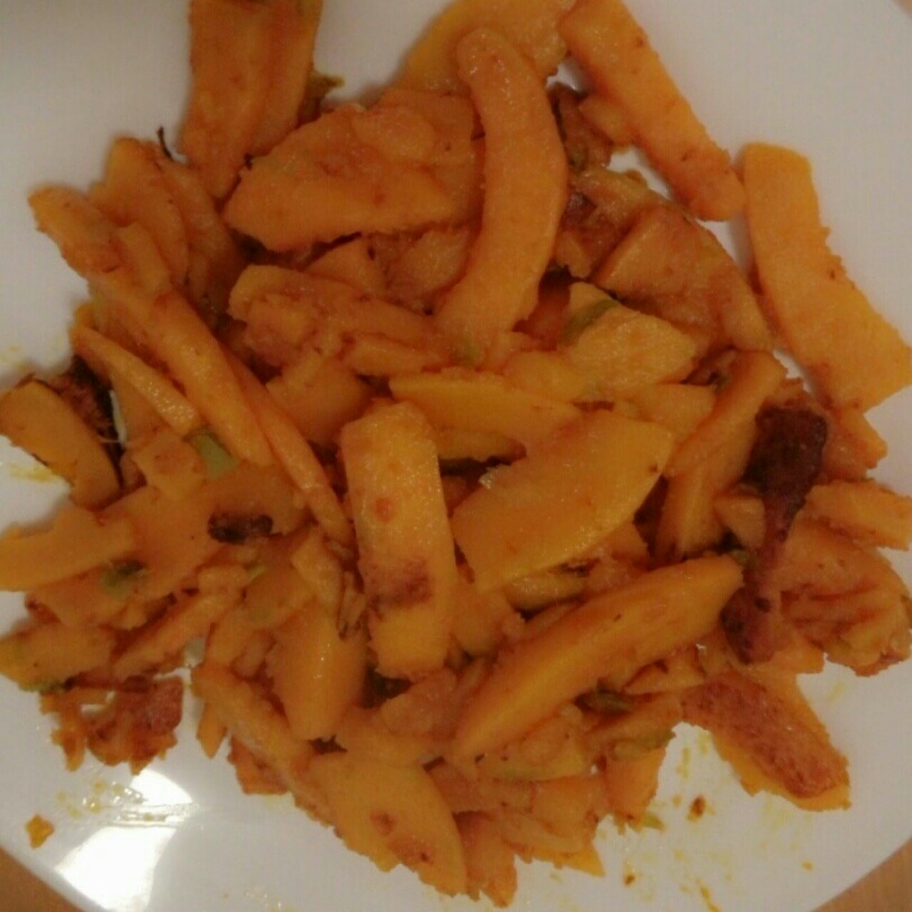 清炒南瓜丝