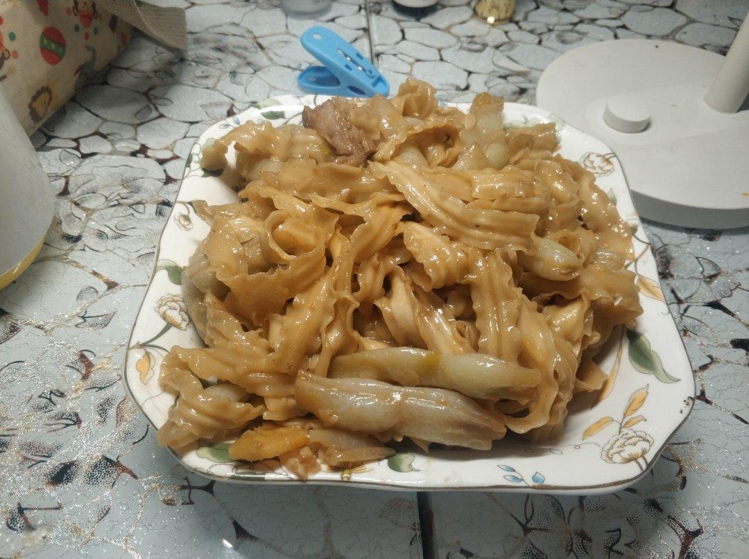 家常豆角焖面
