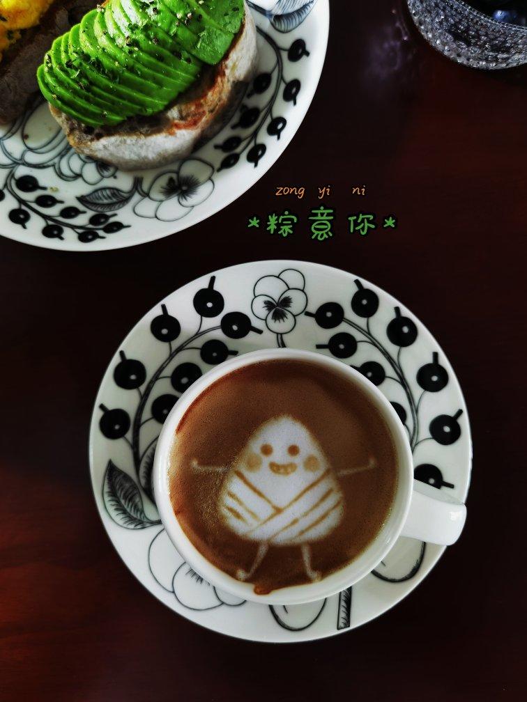 手绘咖啡雕花拉花