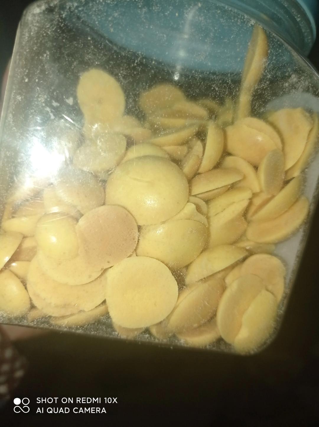 0⃣️失败 超简单入口即化“蛋黄溶豆”（烤箱版）