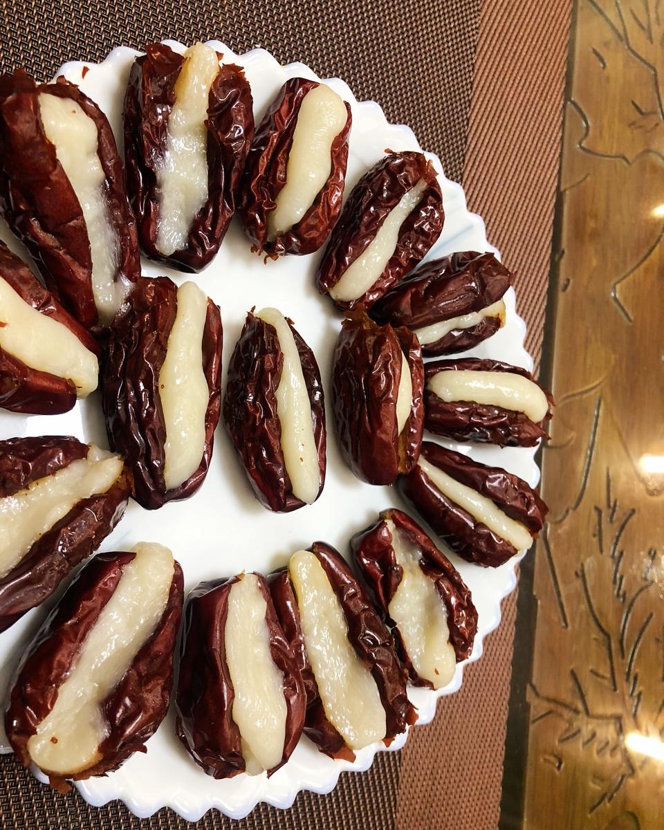 心太软— 红枣夹糯米粉