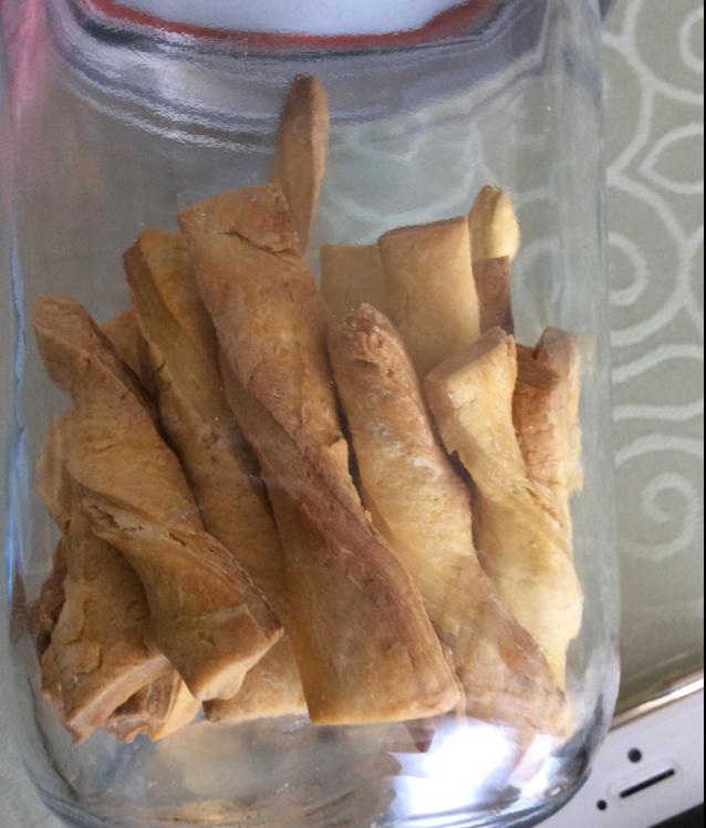 无油无糖宝宝磨牙棒饼干(硬性饼干)