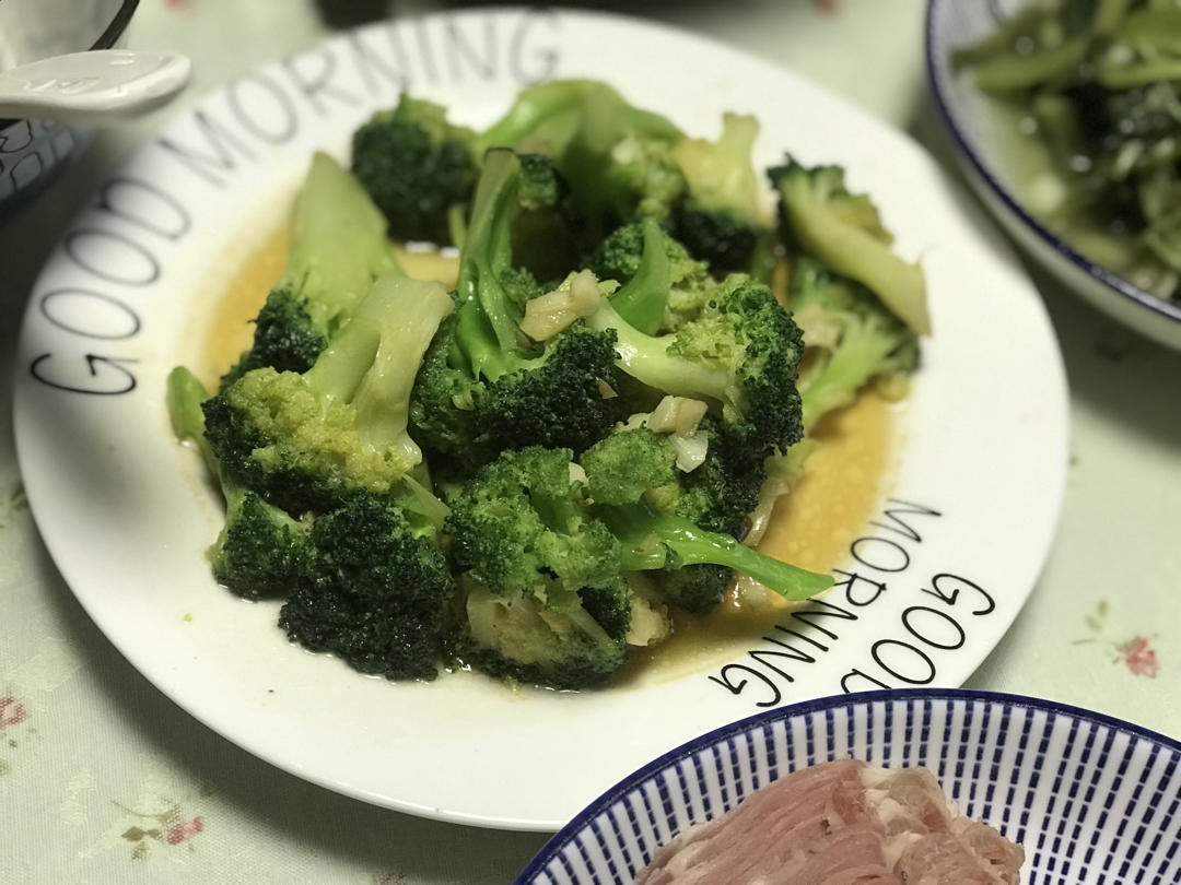 蚝油蒜蓉西兰花