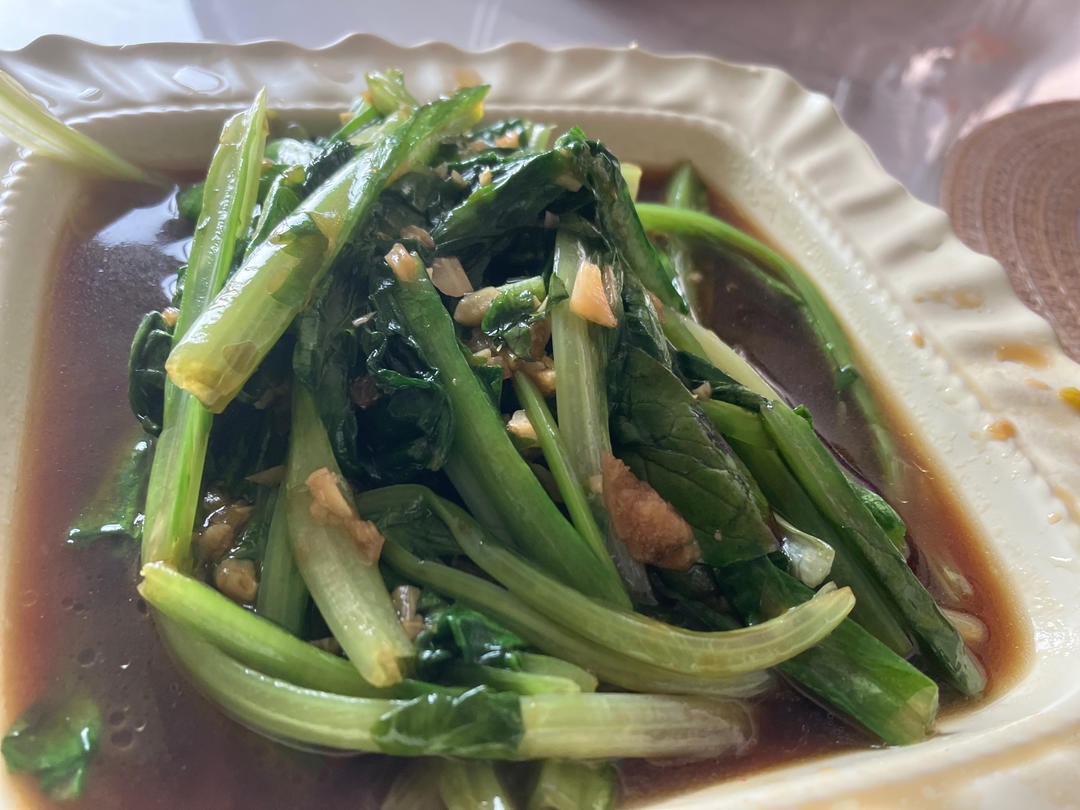 蒜蓉油麦菜（蚝油）