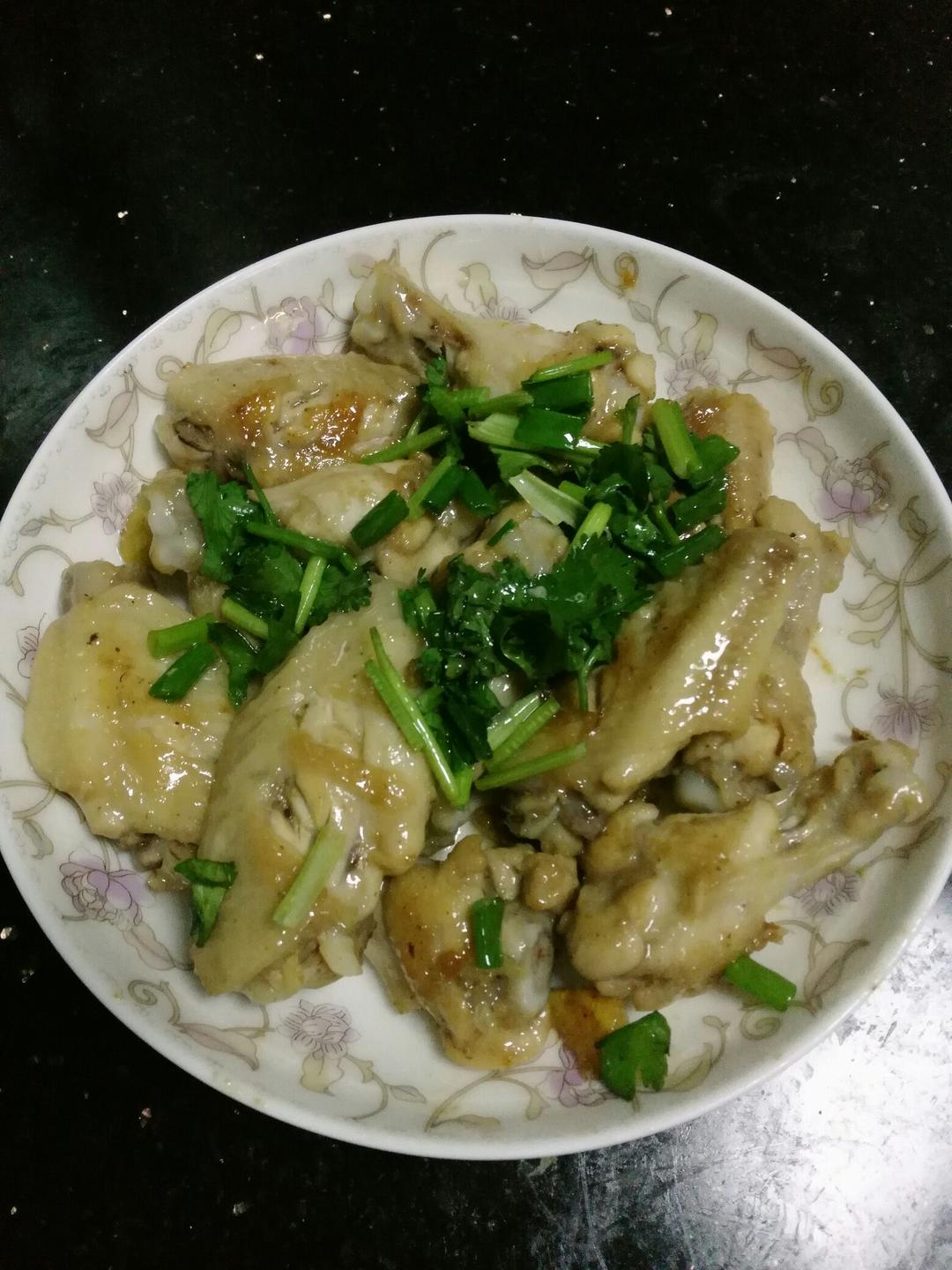 香煎盐焗鸡翅
