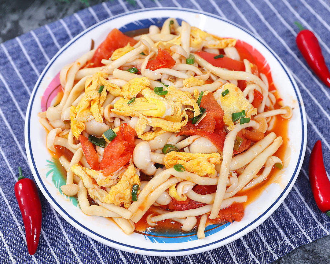 番茄海鲜菇的做法