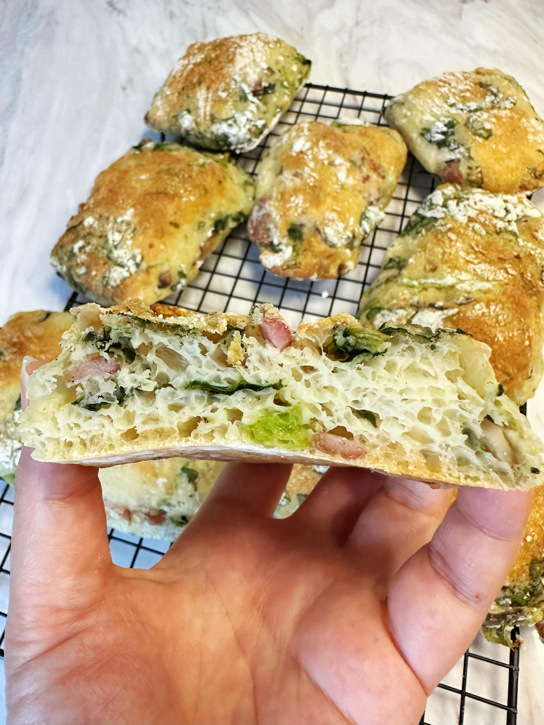 家庭版免揉～恰巴塔🥖｜一次成功超好吃